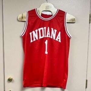 Indiana Hoosiers‎ Bob Knight The General #1 Basketball Tribute Jersey Red XL